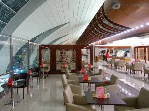 Emirates lounge Dubai