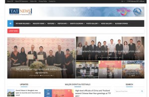 La Thailandia lancia la nuova versione del sito Tat Newsroom