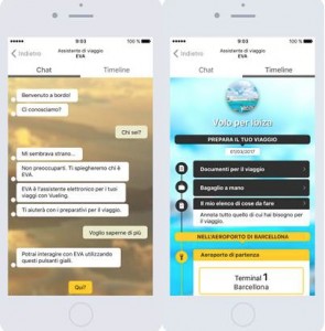 Vueling presenta Eva, l’assistente virtuale per smartphone
