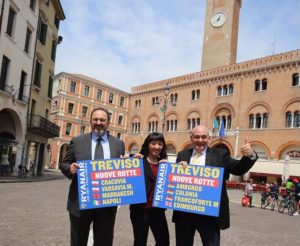 Ryanair incrementa le destinazioni da Venezia e Treviso