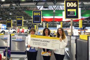 Vueling festeggia il mezzo milione di passeggeri a Torino Caselle