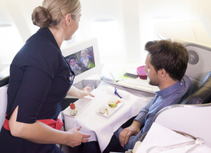 Air France estende il servizio al tavolo ai voli per Tokyo e New York