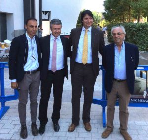 Msc Meraviglia approda a Cinecittà World