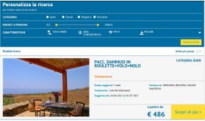 Vivere Pantelleria lancia la nuova piattaforma booking