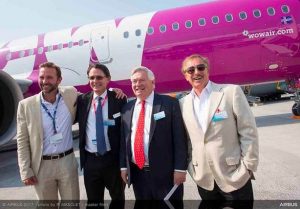 L’islandese Wow Air riceve a Parigi il primo Airbus A321neo