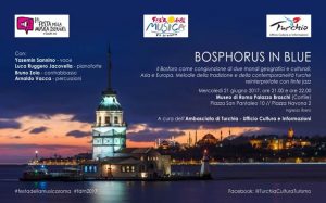 Turchia, concerto “Bosphorus in Blue” alla Festa della Musica di Roma