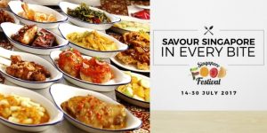Singapore Food Festival, appuntamento dal 14 al 30 luglio