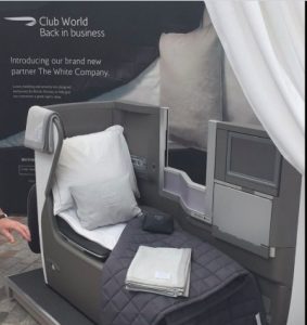 British Airways investe sul prodotto Premium: a bordo The White Company