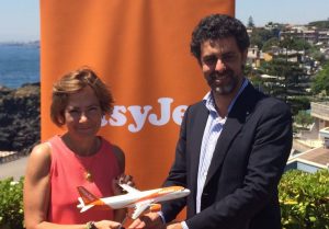 EasyJet rilancia da Catania: +18% la crescita nel 2017