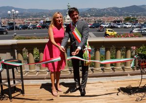 Starhotels restaura le balaustre di Piazzale Michelangelo a Firenze