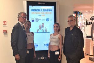 Aeroporto Torino: un totem per incentivare l’esercizio fisico prima del volo