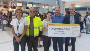 Vueling, 250.000 i passeggeri trasportati da Bari