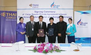 Bangkok Airways e Thai Airways: accordo anche sul cargo