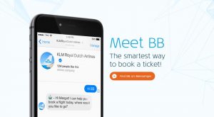 L’intelligenza artificiale entra nei social Klm con BlueBot