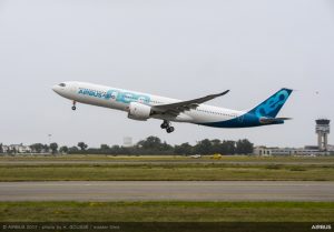 Airbus: volo inaugurale per l’A330neo