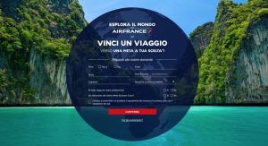 Esplora il mondo con Air France: si gioca online fino al 27 novembre