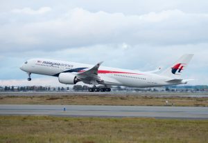 Malaysia Airlines, in flotta il primo A350-900