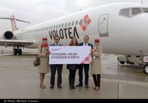 Volotea aumenta l’offerta da Venezia e Verona, sei nuove rotte nel 2018