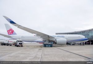 China Airlines: miscela di biocarburante per l’A350-XWB