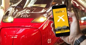Italo inaugura la collaborazione con appTaxi