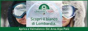 Ponte di Sant’Ambrogio sulle nevi lombarde con Trenord