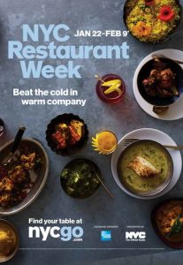 Restaurant Week a New York, menù a prezzo fisso in 375 ristoranti