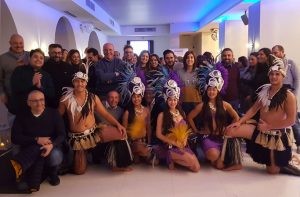 Serata Alidays a Napoli con le agenzie per promuovere le Isole Cook