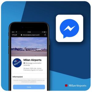 Servizio Chatbot a Linate e Malpensa, informazioni h24 ai passeggeri