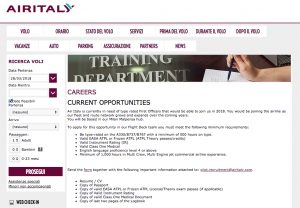 Air Italy assume piloti: online il form per le selezioni