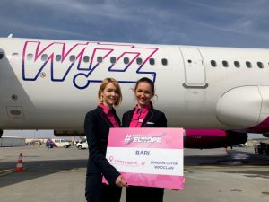 Wizz Air: aperte due nuove rotte da Bari per Breslavia e Londra