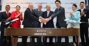 Nuova joint venture tra Korean Air e Delta Air Lines
