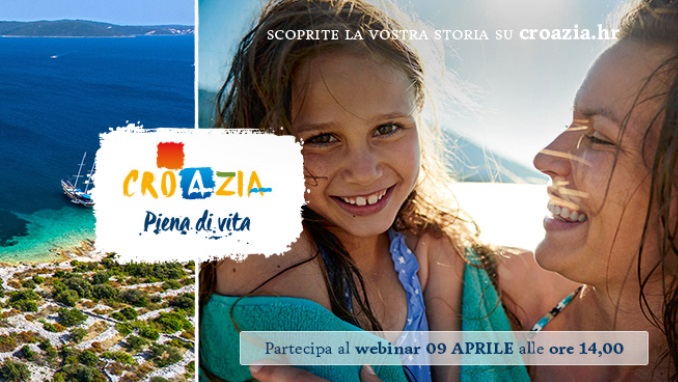 La Croazia ti aspetta! Iscriviti al webinar del 9 aprile