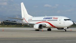 Cobrex Trans decolla da Perugia dove posiziona un Boeing 737-300