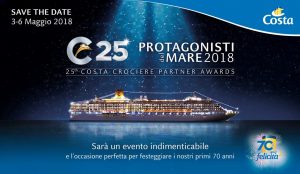 Costa Crociere celebra i 70 anni a bordo di Favolosa