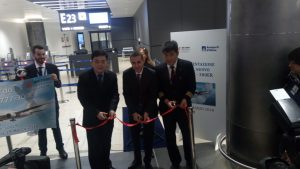 Air China celebra l’arrivo del Boeing 777-300 a Roma