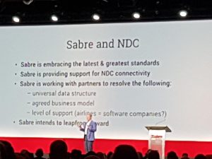 Sabre sviluppa soluzioni compatibili con Ndc, primi test entro il 2018