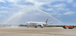 Emirates vola da Dubai a Londra Stansted