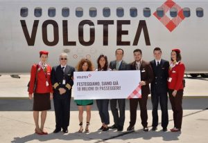 Volotea festeggia a Venezia i primi 18 milioni di passeggeri