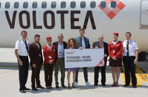Volotea festeggia il primo milione di passeggeri su Genova