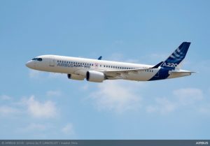 Airbus alza il sipario sui nuovi A220-100 e A220-300
