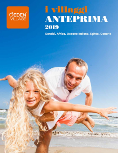 Eden Village, cataloghi, inverno, 