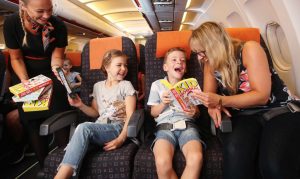 Ecco le Flybraries di easyJet: biblioteche in volo per i più piccoli