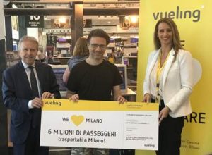 Vueling rilancia su Malpensa dove festeggia i 6 milioni di passeggeri