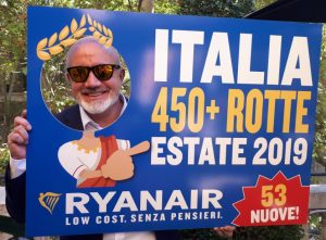 Ryanair: 53 nuove rotte in Italia per la summer 2019