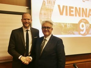 Laudamotion, dal 28 ottobre il volo Bergamo-Vienna