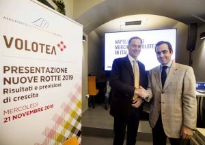 Volotea rilancia su Napoli: 7.000 posti disponibili per il 2019 e nuovo volo su Bilbao