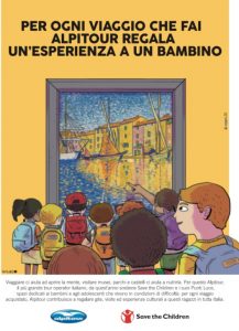 Alpitour al fianco di Save the Children in “Illuminiamo il futuro”