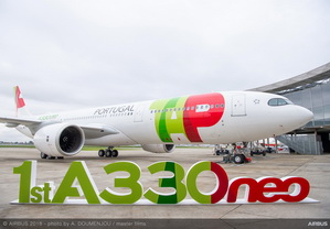 Tap Air Portugal: consegnato il primo dei 20 A330neo