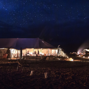 Il deserto della Tunisia in versione “glamping”