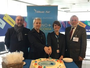 Blue Air ha aperto ieri il nuovo volo Torino-Cracovia